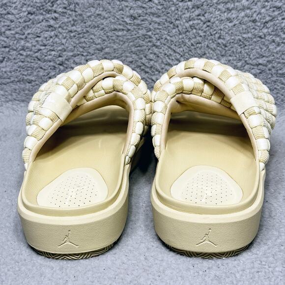 Nike Air Jordan Sophia Womens Size 11 Slide Sandals Team Gold White DO8863-701 - Picture 4 of 9